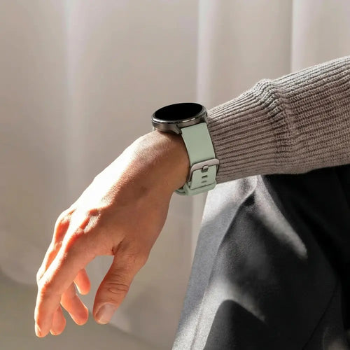 Bandz Correa silicona 'Classic' Garmin Vivomove 3s (verde claro)