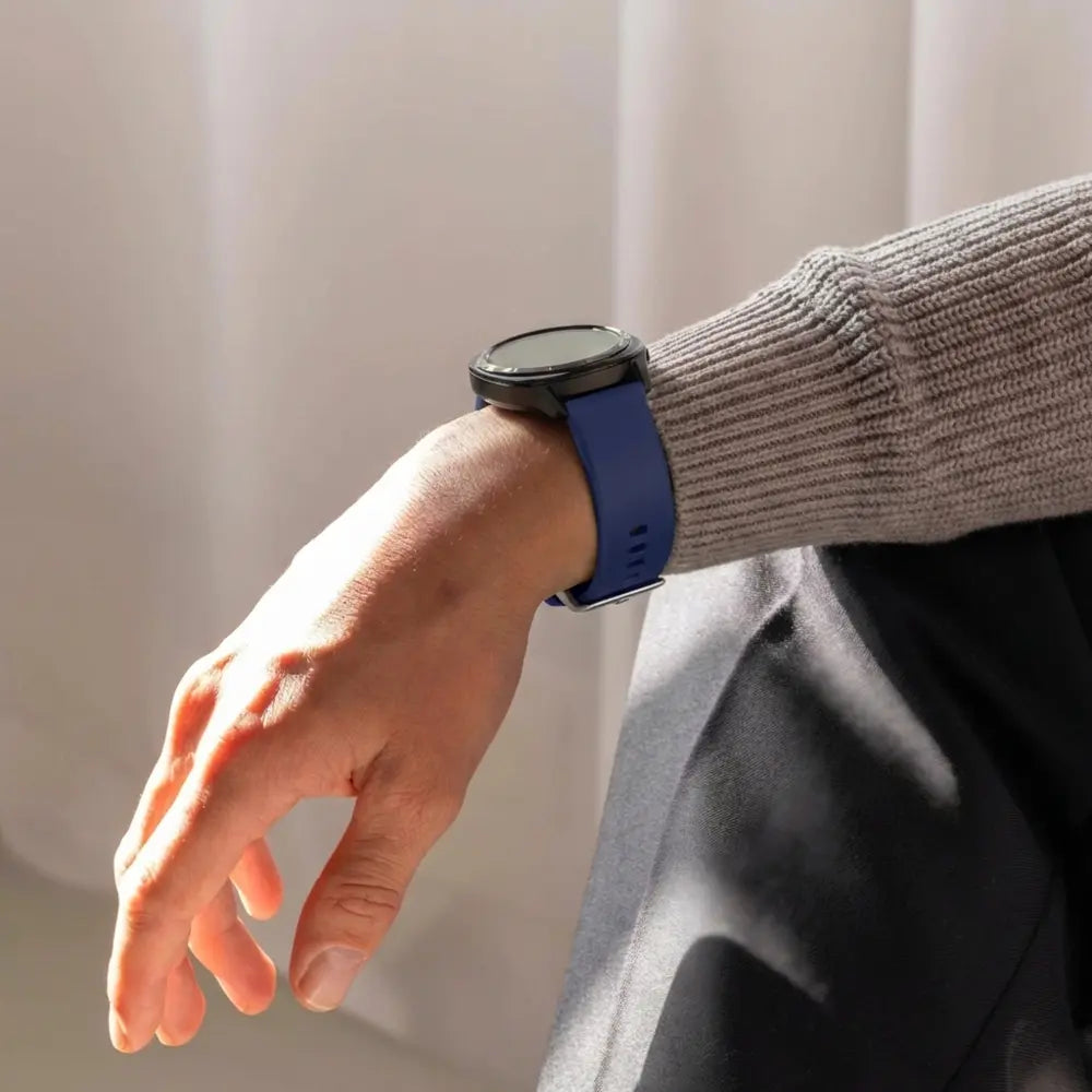 Bandz Garmin Venu 2s Silicone Strap 'Classic' (Dark Blue)