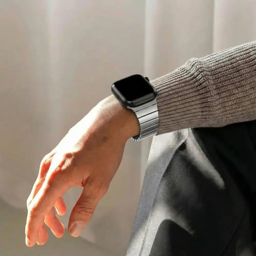Apple Watch Premium Titanium Strap (Silver)