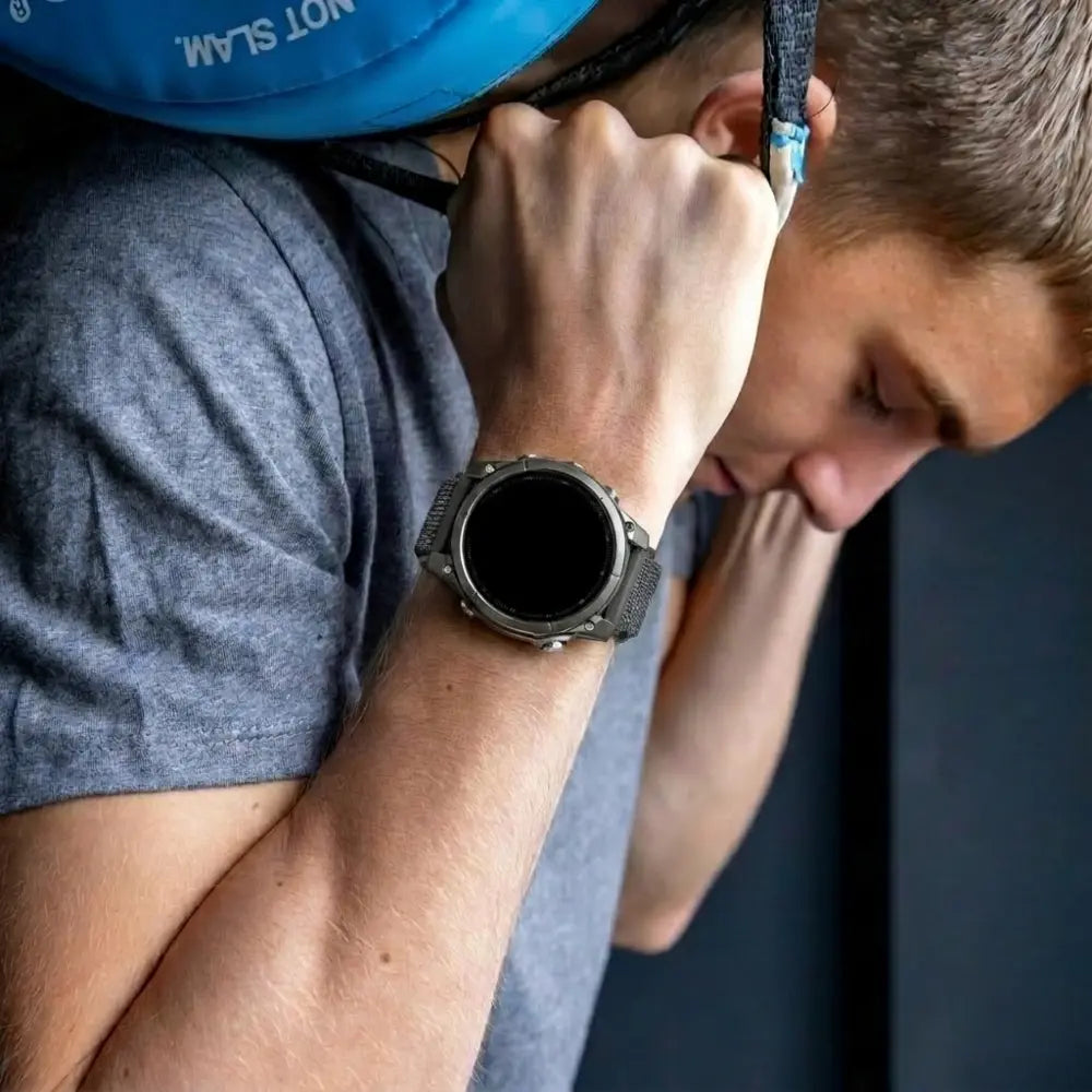 Garmin Epix Pro (Gen 2) 51mm Premium Nylon Strap (Dark Grey)