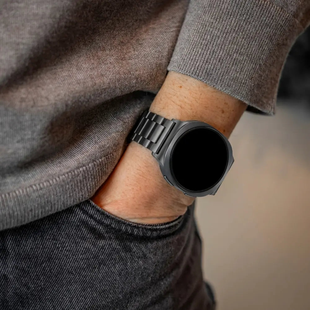 Samsung Galaxy Watch 8 Classic titanium bandje (zwart)