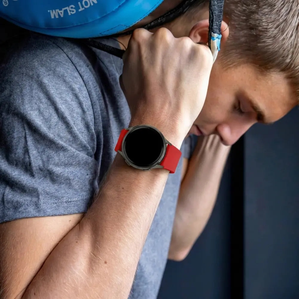 Bandz Garmin Vivoactive 4s Sport Strap 'Deluxe' (Red)