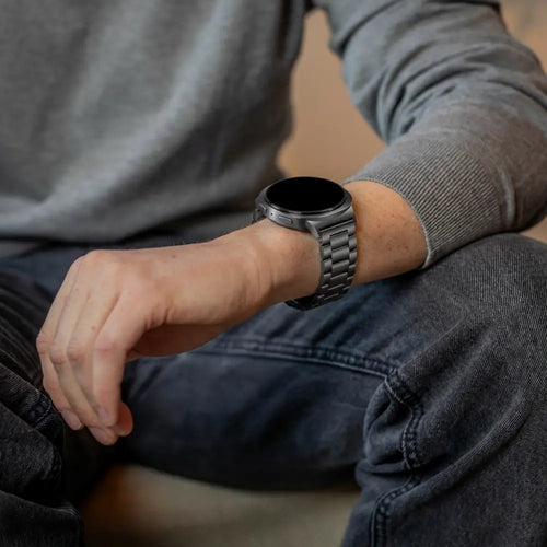 Samsung Galaxy Watch 8 Classic titanium bandje (zwart)