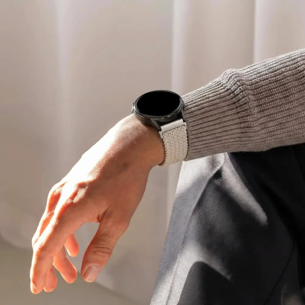 Bandz Garmin Approach S50 Braided Strap 'Parachute' (Starlight)