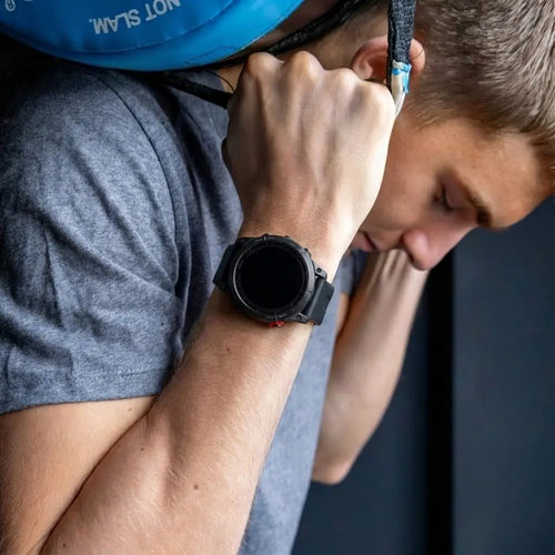 Garmin Fenix 7 D-Buckle Silicone Strap (Black)