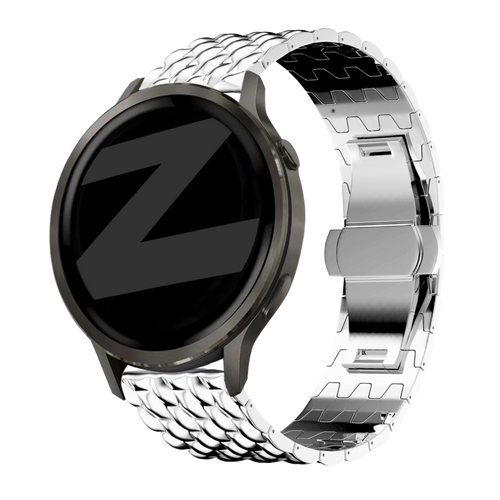 Bandz Correa acero 'Dragon' Garmin Forerunner 170 (plata)