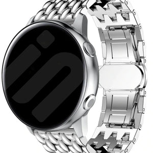 Correa acero 'Dragon' Amazfit Bip U (Pro) (plateado)