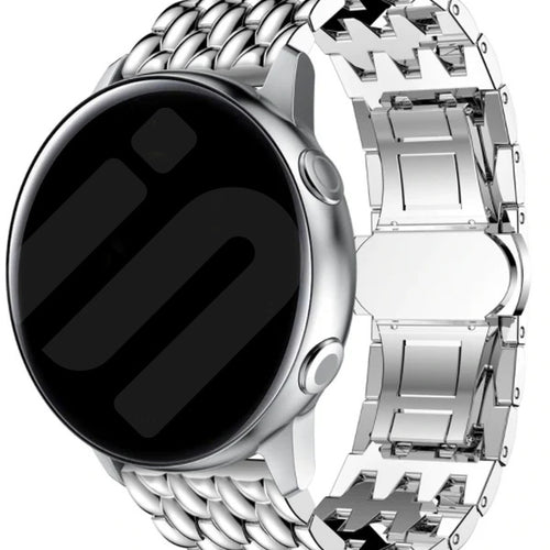 Correa acero 'Dragon' Amazfit Bip U (Pro) (plateado)
