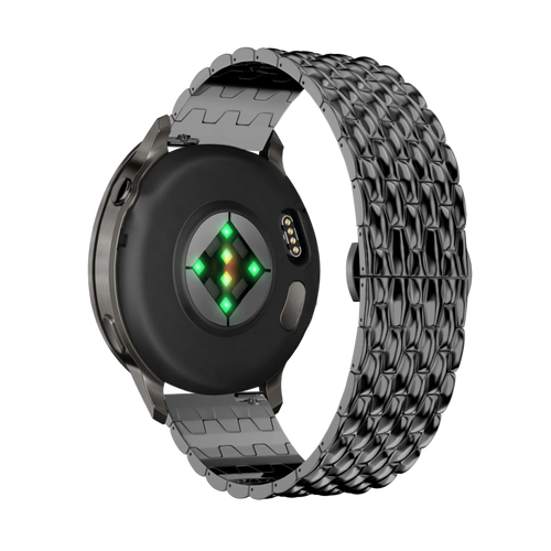Bandz Correa acero 'Dragon' Garmin Forerunner 170 (negro)