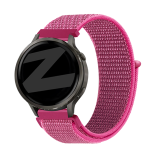 Bandz Garmin Venu 2s Nylon Loop Strap (Dragonfruit)