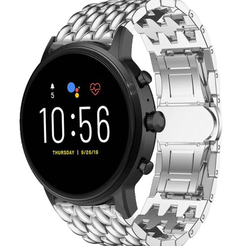 drakenstaal-bandje-zilver-fossil-gen-5