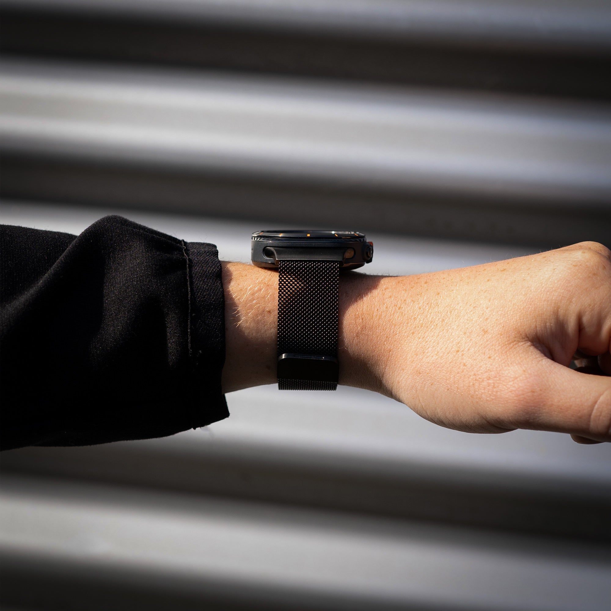 Samsung Galaxy Watch Ultra Milanese Strap (Black)