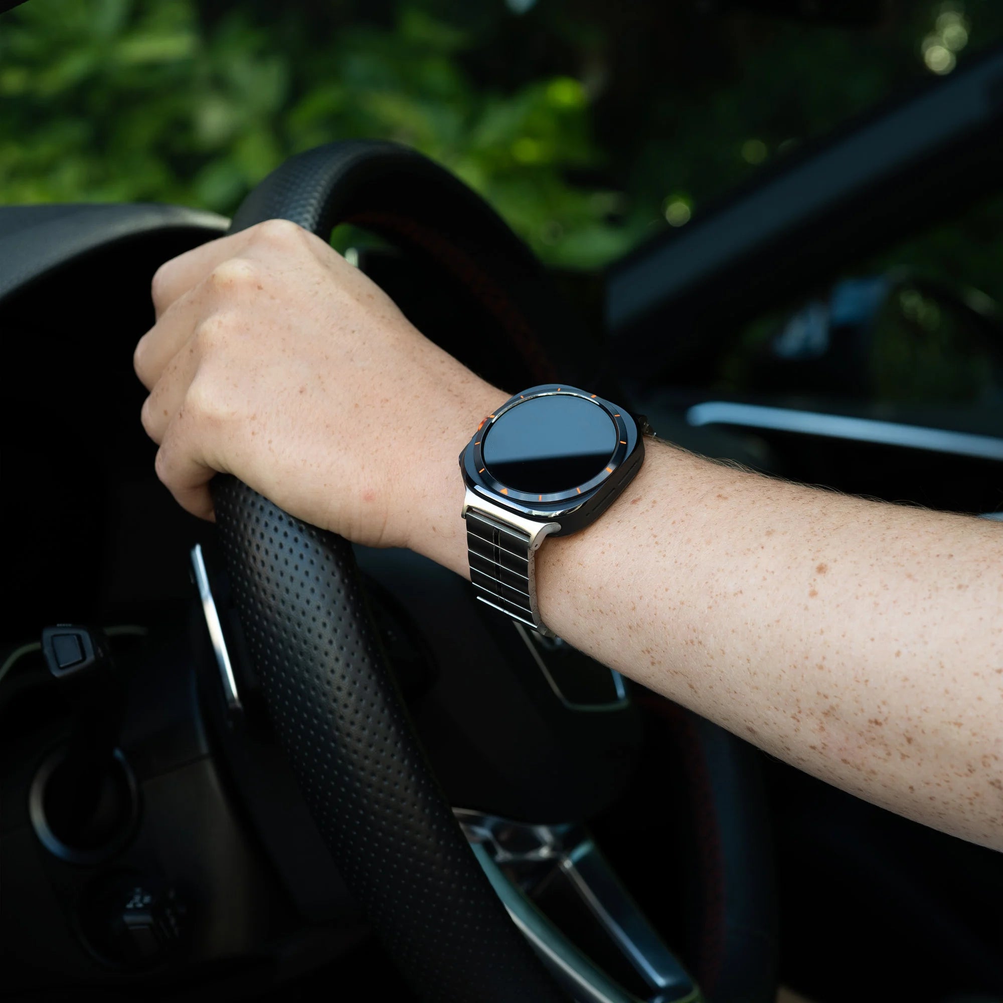 Samsung Galaxy Watch Ultra Premium Metal Strap (Silver)