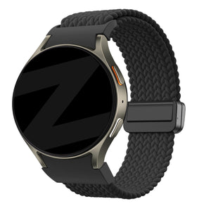 Bandz Correa tejida 'Easy Fit' Samsung Galaxy Watch 7 - 44mm (negro)