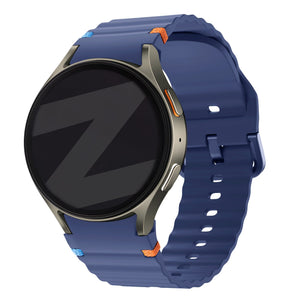 Bandz Correa Wave 'Easy Fit' Samsung Galaxy Watch 7 - 44mm (azul oscuro)