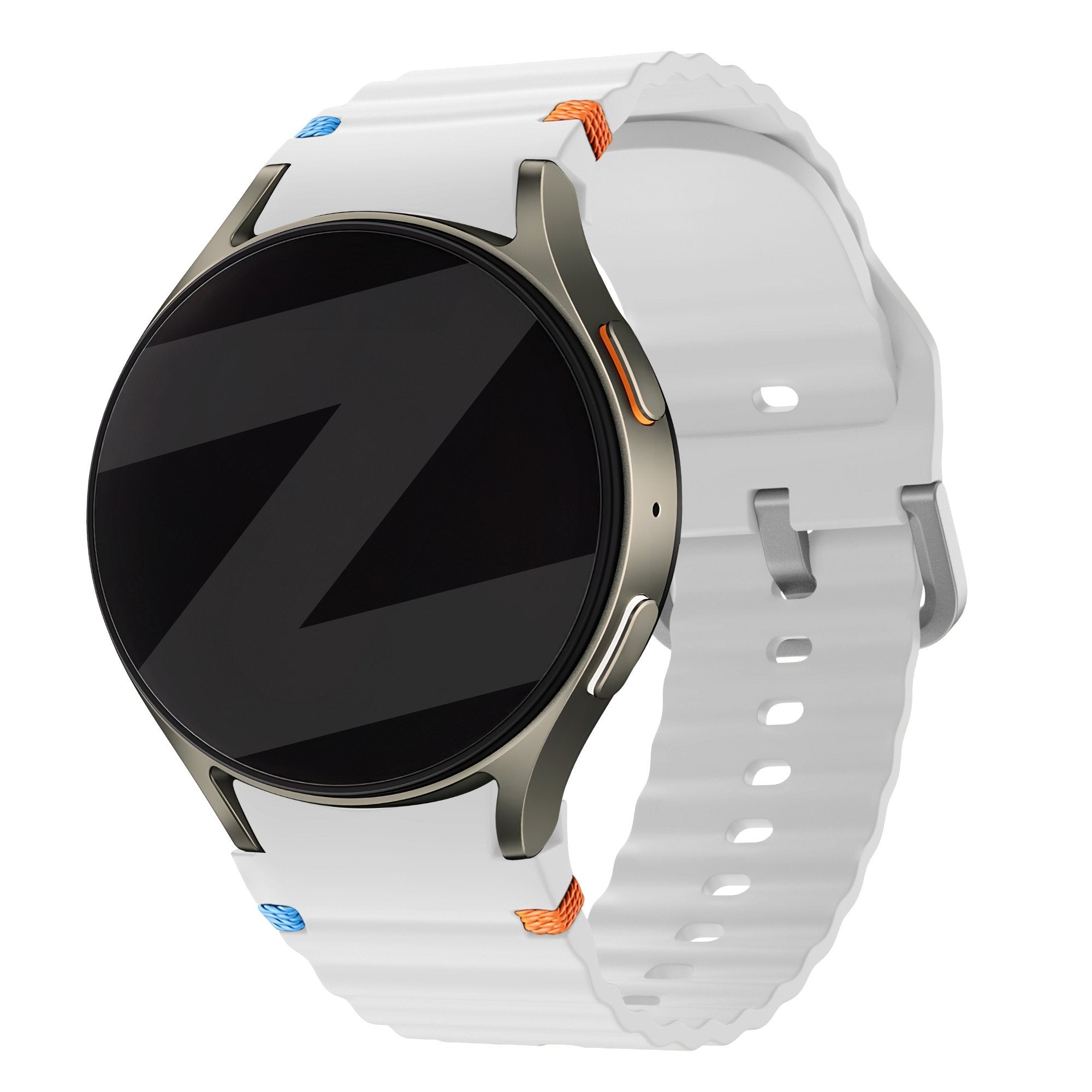 Bandz Samsung Galaxy Watch 5 - 40mm Wave Strap 'Easy Fit' (White)