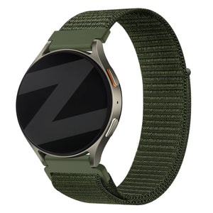 Bandz Correa nylon 'Easy Fit' Oppo Watch X2 (verde)