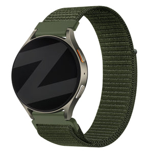 Bandz Correa nylon 'Easy Fit' Huawei Watch 3 Pro (verde)