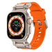 Correa TPU 'Explorer' Apple Watch (naranja con titanio)