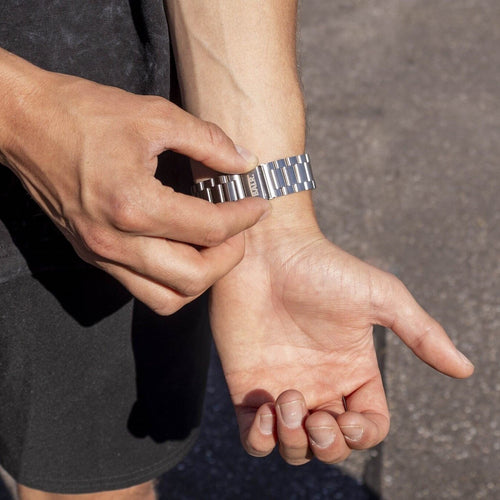BALR Xiaomi Amazfit GTS Steel Link Strap (Silver)