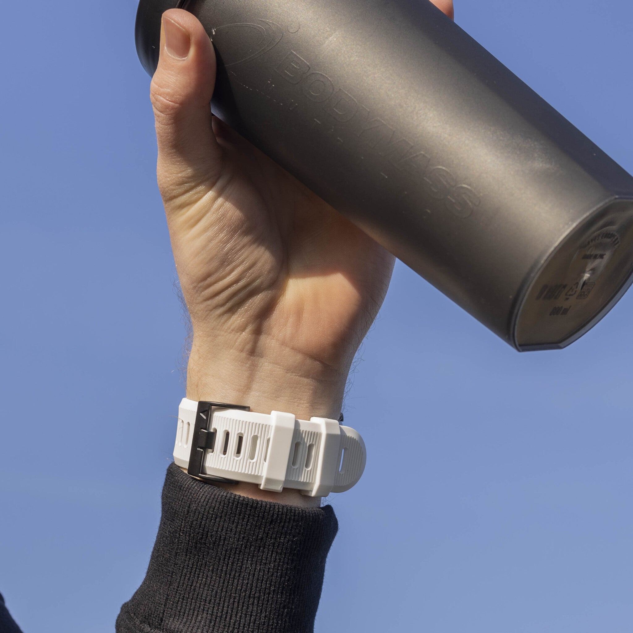 Correa silicona Garmin Fenix 8 Pro - 51mm (blanco)