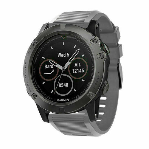 Correa silicona Garmin D2 Mach 2 - 51mm (gris)