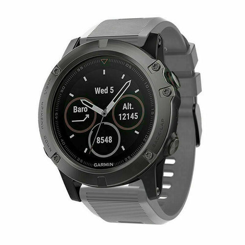Correa silicona Garmin Descent MK3i - 51mm (gris)