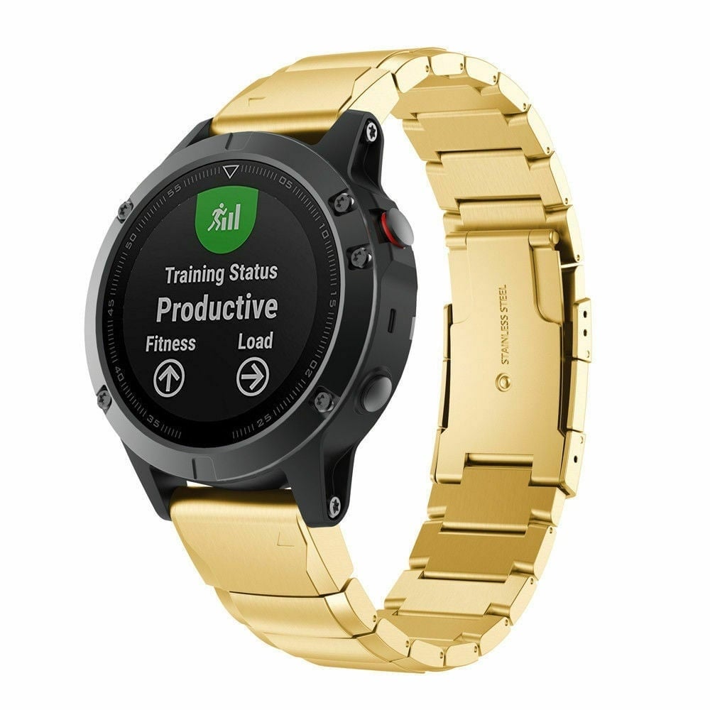Correa acero Garmin Forerunner 745 (dorado)