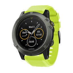 Correa silicona Garmin Instinct 3 - 50mm (verde claro)