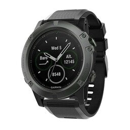 Correa silicona Garmin Instinct 3 - 50mm (negra)