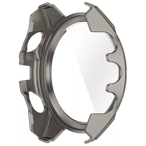 Funda rígida con vidrio Garmin Fenix 8 - 51mm AMOLED (titanio/azul)