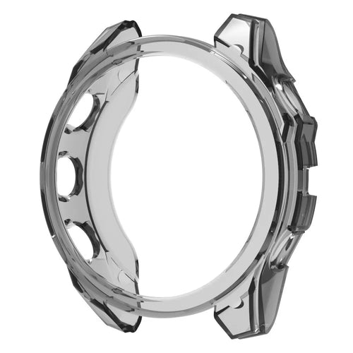 Garmin Fenix 8 - 43mm TPU Case (Transparent-Black) 