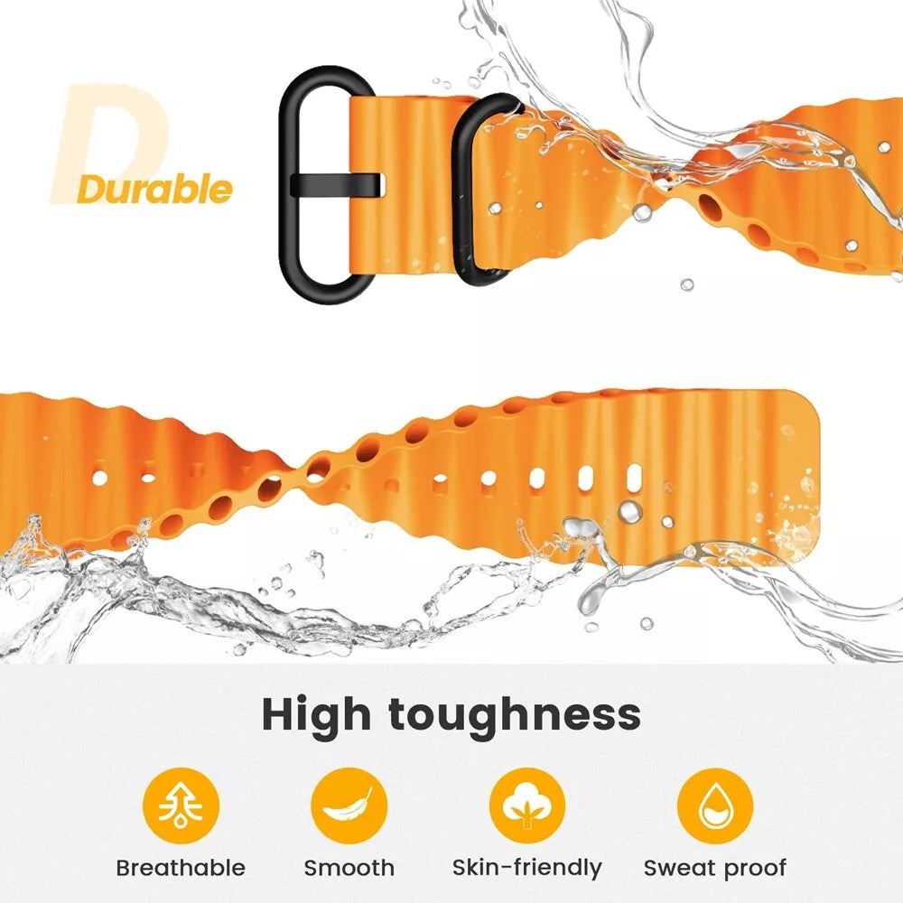 Garmin Descent MK2(i) Ocean Strap (Orange)