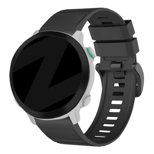 Bandz Correa silicona con hebilla Garmin D2 Bravo (negro)