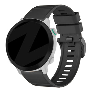 Bandz Amazfit T-Rex Ultra 2 Buckled Silicone Strap (Black)