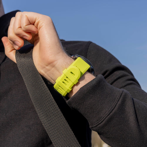 Correa silicona Garmin Fenix 8 - 51mm (verde claro)