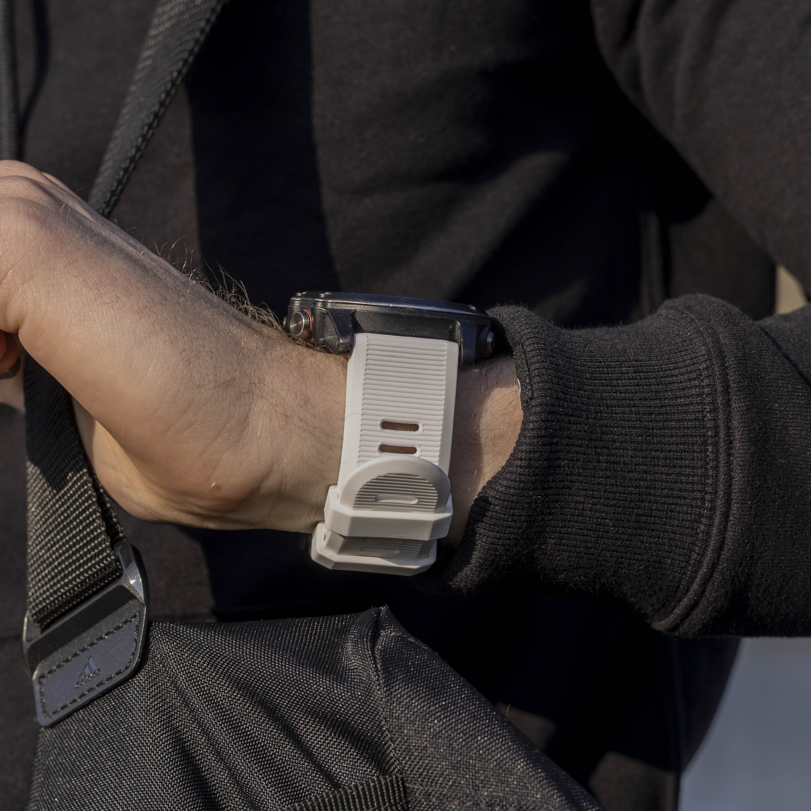 Garmin Instinct 3 - 50mm Silicone Strap (White)