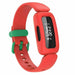 Fitbit Ace 3 Silicone Strap (Red/Green)