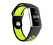 Correa deportiva Fitbit Charge 3 (negra amarillo)