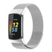 Correa milanesa Fitbit Charge 5 (plata)