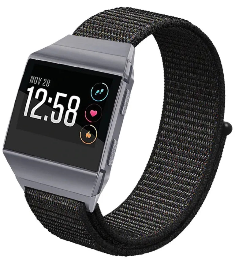 Correa nylon Fitbit Ionic (negro)