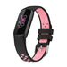 Correa deportiva Fitbit Luxe (negro/rosa)