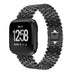 Correa acero Pez Fitbit Versa (negro)