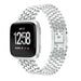 Correa acero Pez Fitbit Versa (plata)