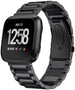 Correa acero Fitbit Versa (negro)