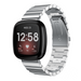 Correa metal Fitbit Versa 3 (plata)