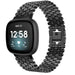 Correa acero Fitbit Versa 3 Pez (negro)