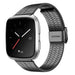 Correa acero inoxidable Fitbit Versa (negro)