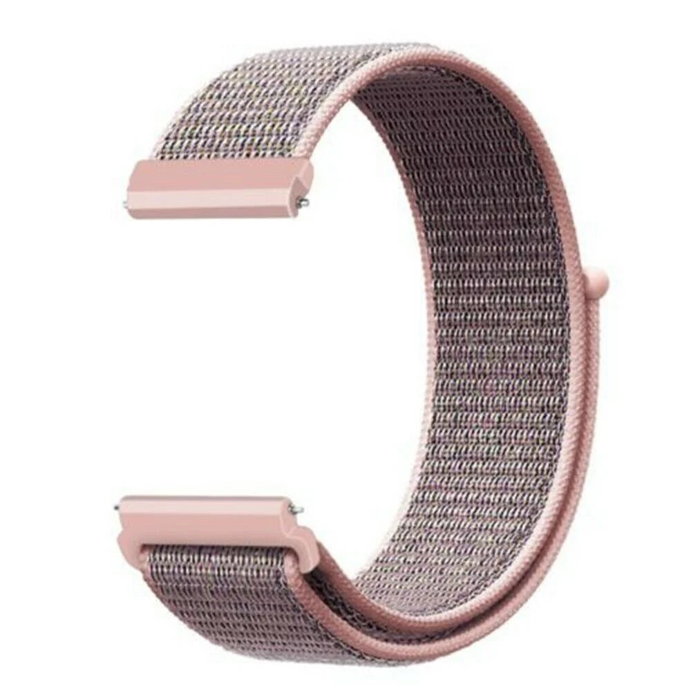 Correa nylon Fitbit Versa (rosa empolvado)