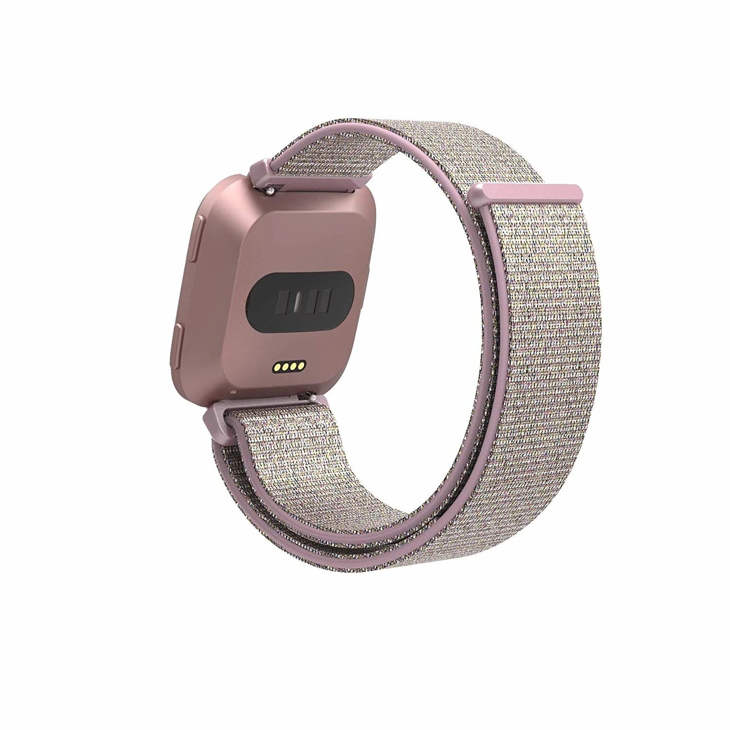 Correa nylon Fitbit Versa (rosa empolvado)